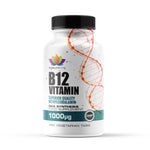Vitamin B12 1000mcg Vegan Tablets - Methylcobalamin, Immune, Tiredness & Fatigue