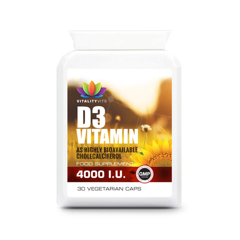 Vitamin D D3 4000IU Capsules