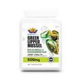Green Lipped Mussel For Dogs - Cartilage - Joint Health 500MG 90 Capsules  GMP