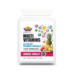 Multi Vitamins & Minerals | 100% RDA | 30 Essential Vitamins & Minerals - One Daily