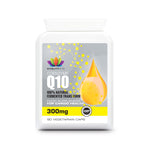 CoQ10 Co-Enzyme 300mg Vegan Capsules - MAX Strength - Heart, Energy, Gum Disease